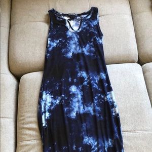 Tie Dye slim fitting dress
